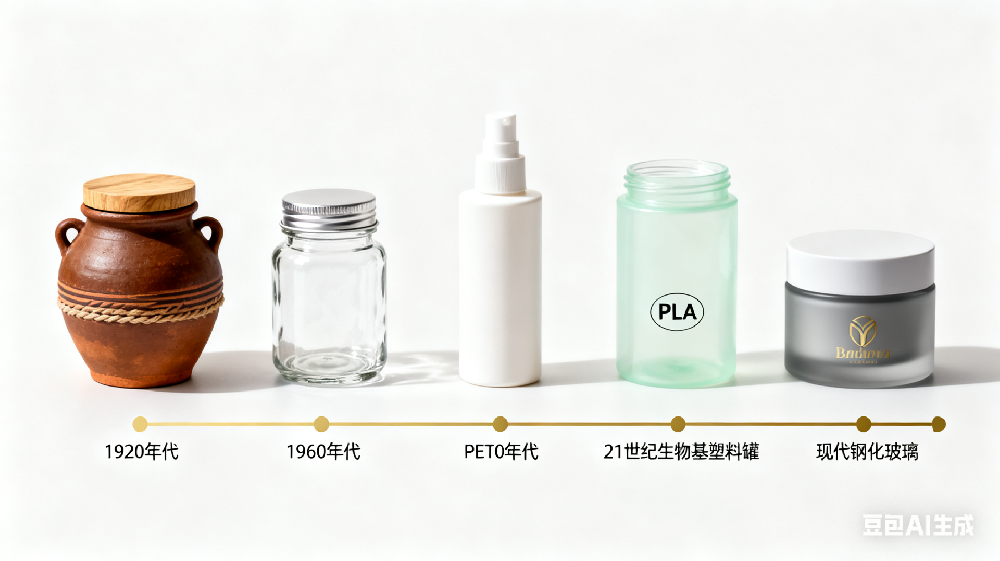 穿越百年：膏霜罐的材质迭代史